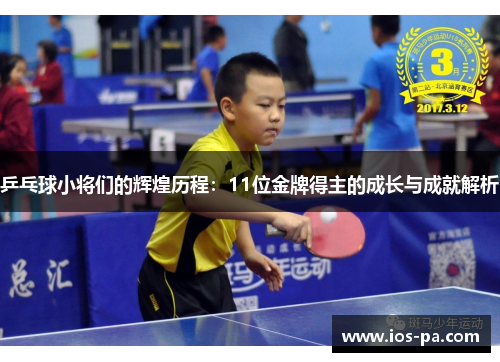 乒乓球小将们的辉煌历程：11位金牌得主的成长与成就解析